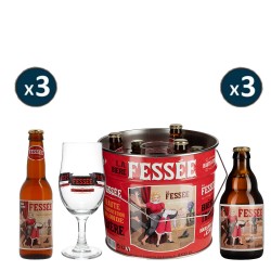 SEAU 6 BIERES FESSEE 33CL +...