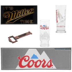 COFFRET BIERES A PARTAGER - 22 BIERES DU MONDE + ACCESSOIRES